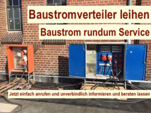 Baustromverteiler Potsdam mieten Baustromverteiler Potsdam mieten